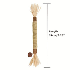 5pc Chew Sticks for Teeth Cleaning & Play Pet Supplies for Indoor Cats