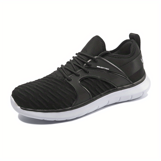 Men's Knitted Lightweight Running Shoes Spring Summer