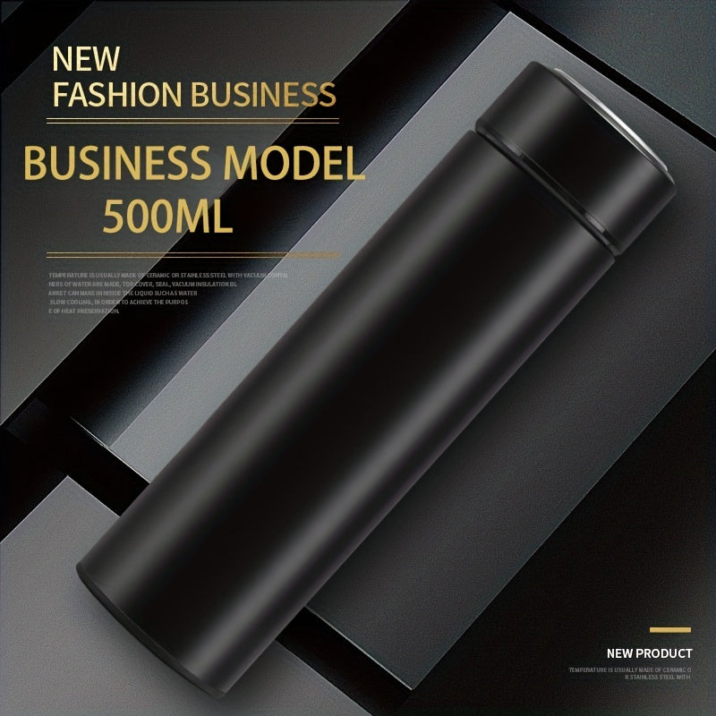 Stainless Steel Vacuum Flask 500ml with Tea Infuser