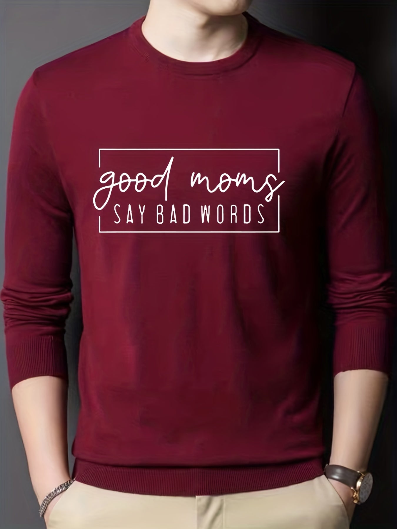 Men's Casual Warm Knitted Sweater for Fall Winter