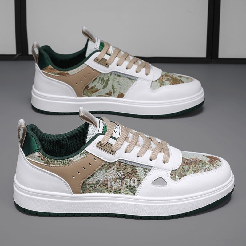 Men's Low Top Skate Shoes Non Slip Sneakers