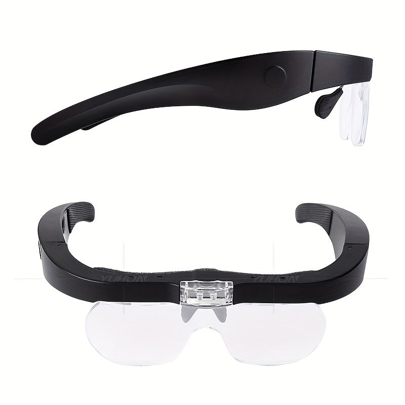 Rechargeable Magnifying Glasses Head Magnifier with LED Lights