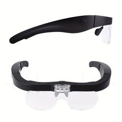 Rechargeable Magnifying Glasses Head Magnifier with LED Lights