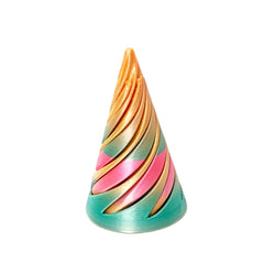 3pcs 3D Printed Candy Gradient Penetration Set Desk Decor