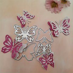 1pc Hollow Butterfly Metal Cutting Dies Stencil DIY Scrapbooking Paper Card