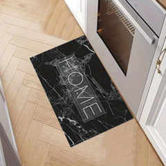 Non Slip Soft Velvet Kitchen Floor Mat Waterproof Dirt Resistant