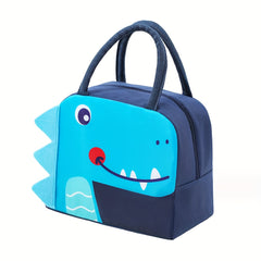 3D Cartoon Lunch Box Bag Thermal Insulated Aluminum Foil Bag for School Office
