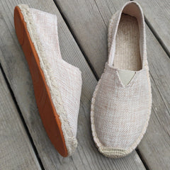 Men's Casual Slip-On Espadrilles Loafer Shoes