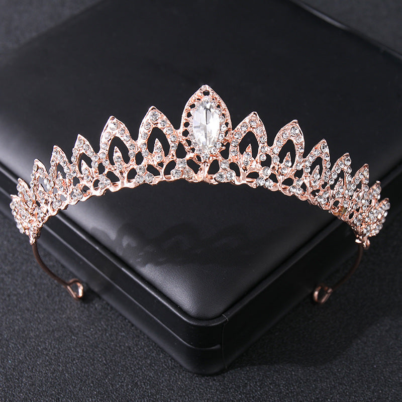 Rhinestone Crown Hairband Headband Party Princess Tiara Wedding