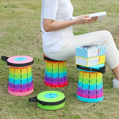 Telescopic Stool Portable Folding for Camping Picnic