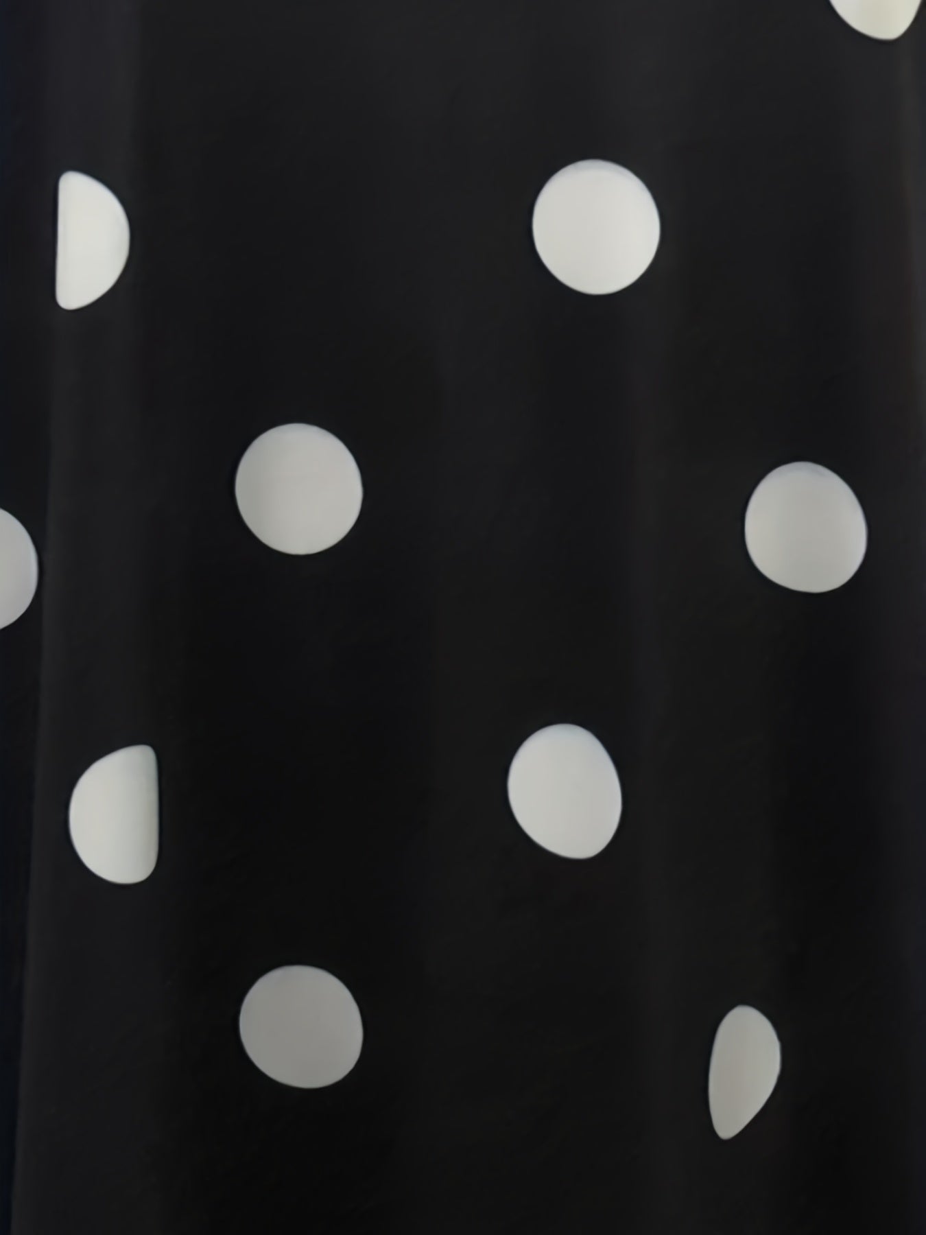 Colorblock Polka Dots Tank Dress