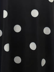 Colorblock Polka Dots Tank Dress