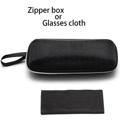 Square Polarized Sunglasses Mirrored Lens for Men and Women