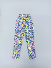 Colorful Tummy Control Fitness Pants With Pocket High Waist Sports Leggings