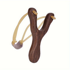 High Precision Wooden Slingshot Toy Outdoor Play Rubber Band