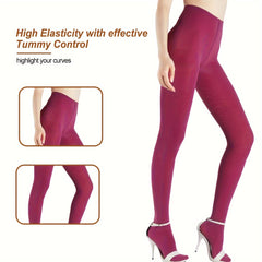 Slimming Leg Compression Pantyhose, Size Up for 8-15mmHg Support