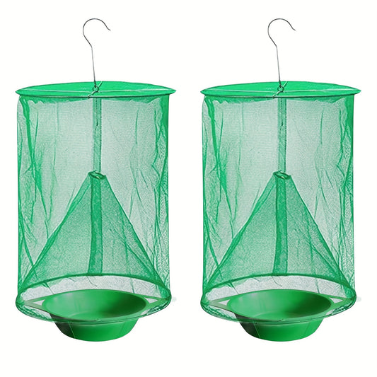 2pcs Reusable Outdoor Fly Trap - Keep Your Space Fly-Free!