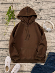 Butterfly & Letter Print Hooded Shirt Casual Sweatshirt