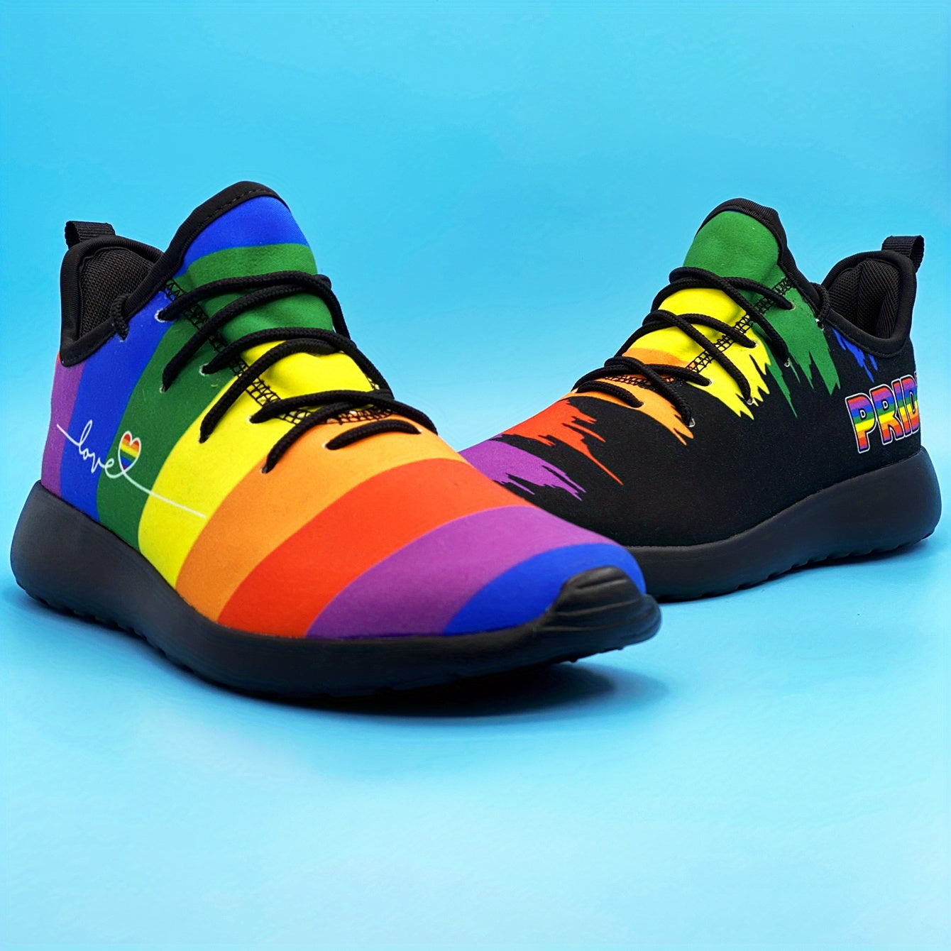 Men's Colorful Lightweight Casual Shoes Non Slip Sneakers