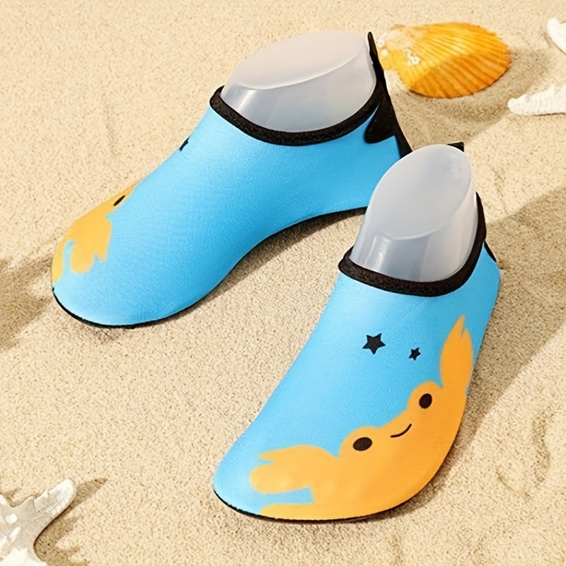 Boy's Cartoon Water Sock Shoes Breathable Non Slip