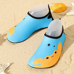 Boy's Cartoon Water Sock Shoes Breathable Non Slip