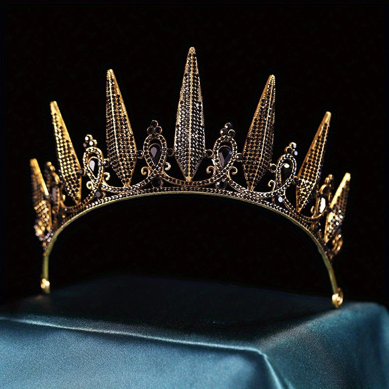 Bridal Rhinestone Crown Head Jewelry Wedding Alloy Headband