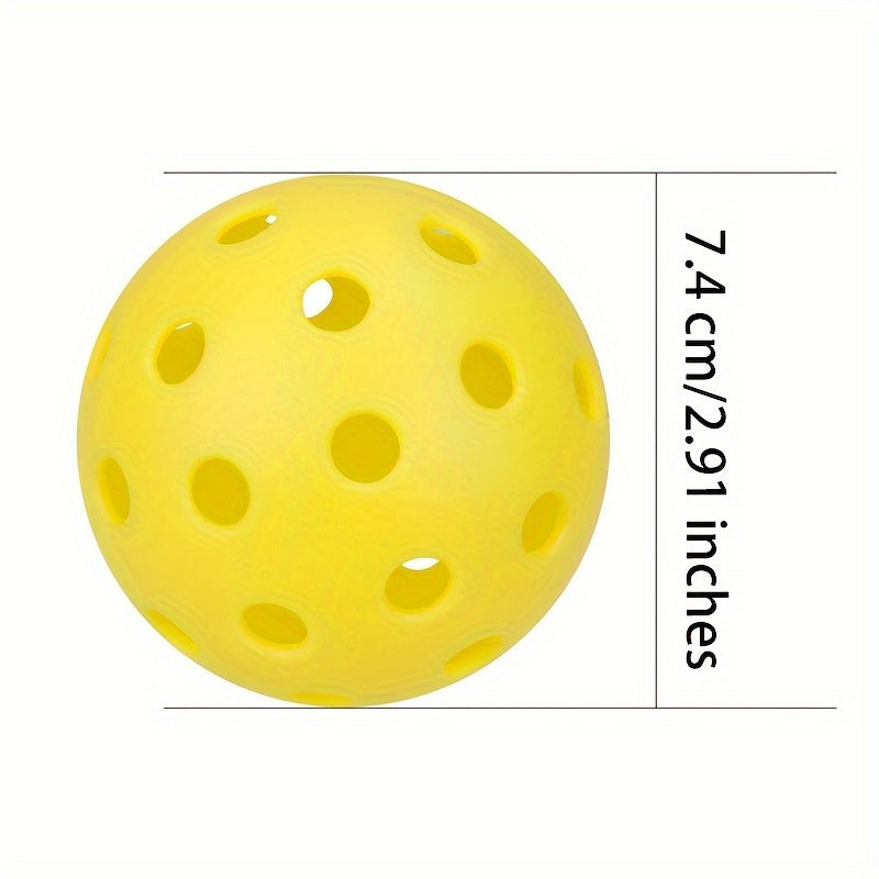 6pcs Pickleballs With Grip Tapes Set For Pickleball Racket