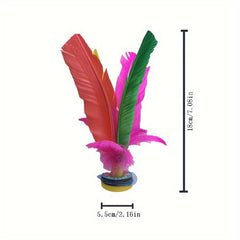 40pcs Fitness Resistant Shuttlecock Boxed Large Flower Shuttlecock