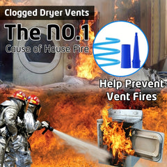 1PC Dryer Vent Cleaner Kit Dryer Vent Vacuum Attachment Multiple Combinations