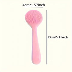 2pcs Skin Massage Brush Facial Exfoliating Tool For Deep Cleaning