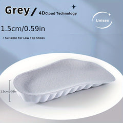 1 Pair Invisible Height Increase Insoles Soft Arch Support Breathable Insoles