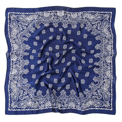 Men's Printed 70 Square Scarf Waist Fruit Flower Hip Hop Scarf