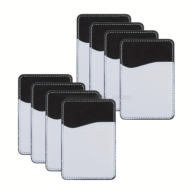 Sublimation Blank PU Leather Card Holder for Phone