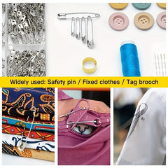 20pcs Stainless Steel Quilting and Craft Safety Pins
