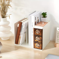 Desktop Storage Box Student Desk Stationery Finishing Box Office Shelf