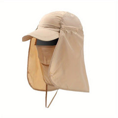 Foldable Visor Hat Detachable Sun Protection Duck Tongue Hat