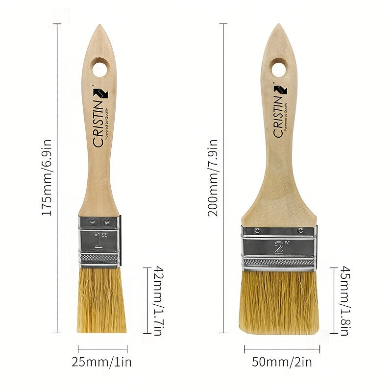 Cristin Easypro Paintbrush 100 Bristle Soft Handle Brush