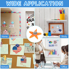 36pcs Creative Decorative Push Pins for Corkboard Photo Wall Map Bulletin