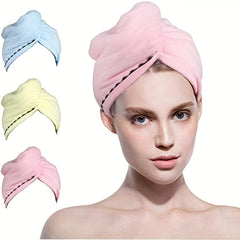 Microfiber Hair Towel Wrap for Women Quick Dry Hair Turban