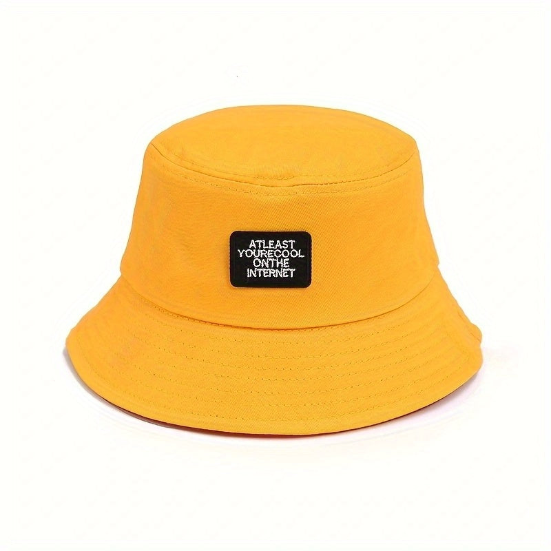 Men's Mushroom Embroidery Sun Hat Fisherman Hat