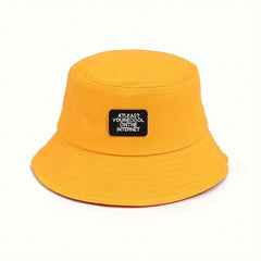 Men's Mushroom Embroidery Sun Hat Fisherman Hat