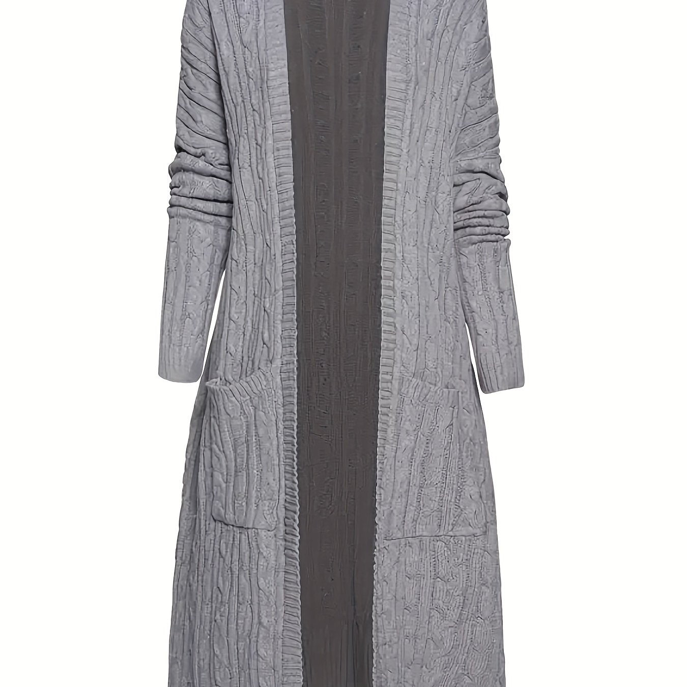 Cozy Long Sleeve Lounge Robe with Pockets Women's Loungewear