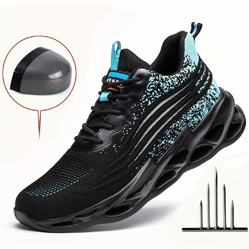 Men's Puncture Proof Steel Toe Work Safety Shoes