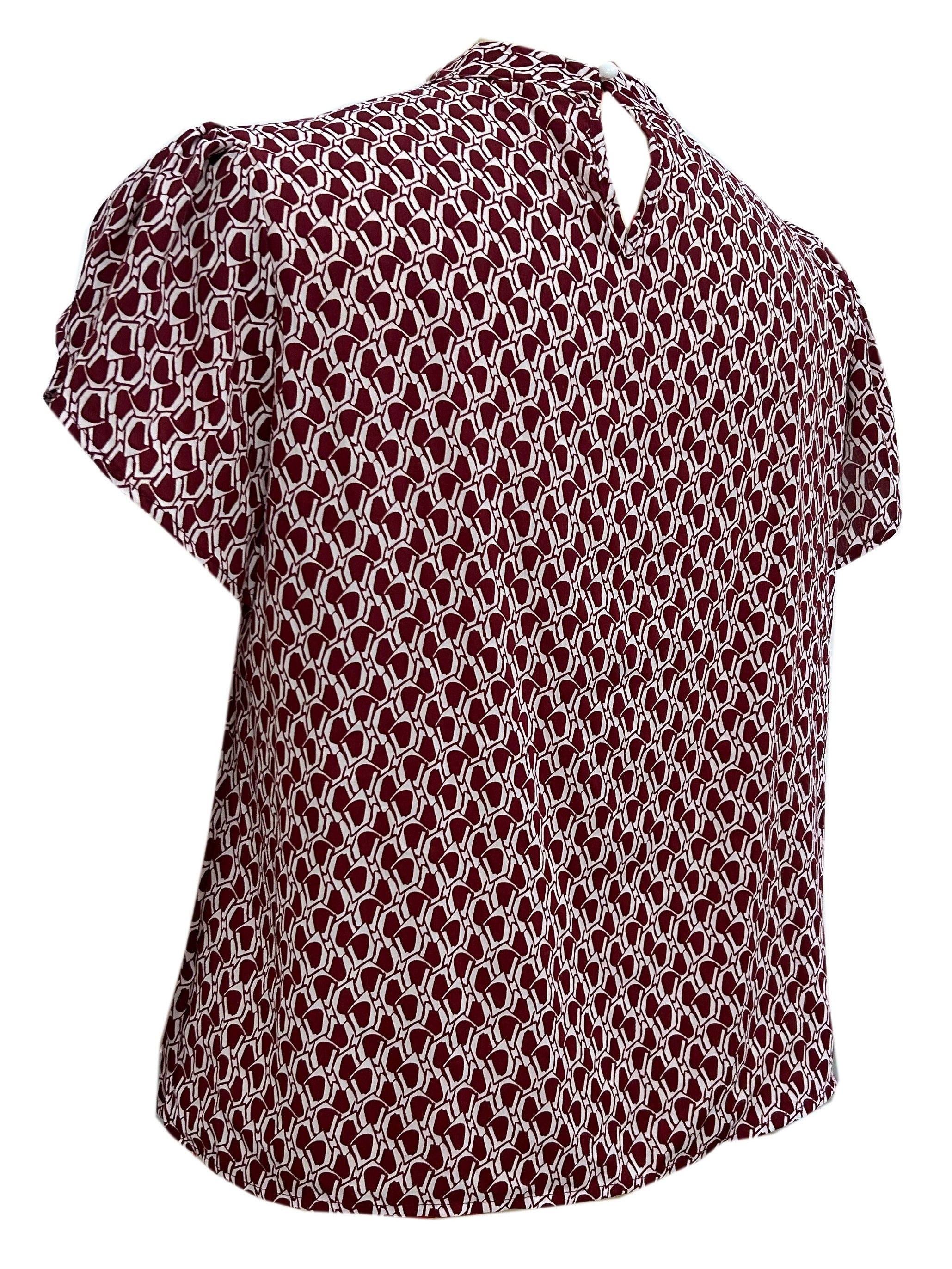 Casual Blouse Women's Plus Stand Collar Ruched Blouse