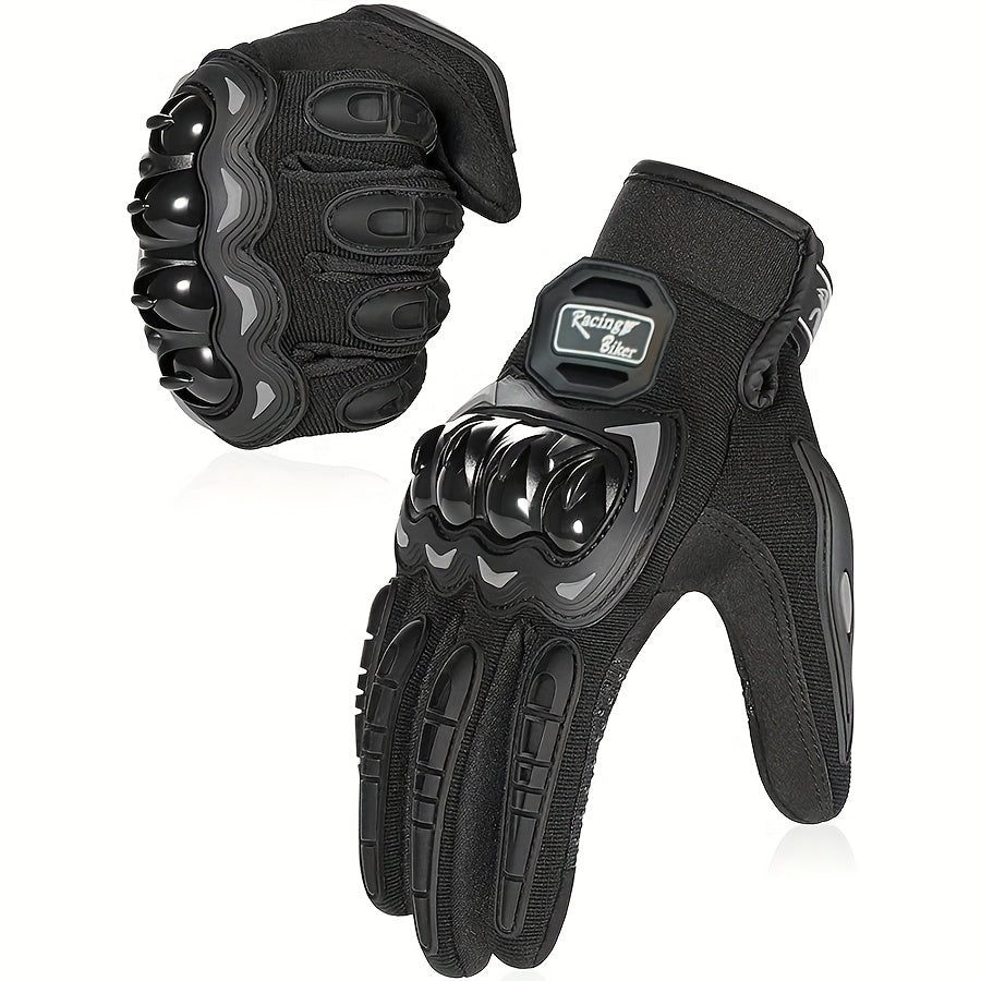 1pair Touch Screen Motorcycle Gloves Non slip Breathable Outdoor Gloves