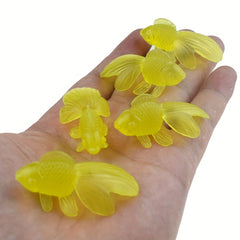 Mini Goldfish Models Toy Ornaments Simulation Small Fish