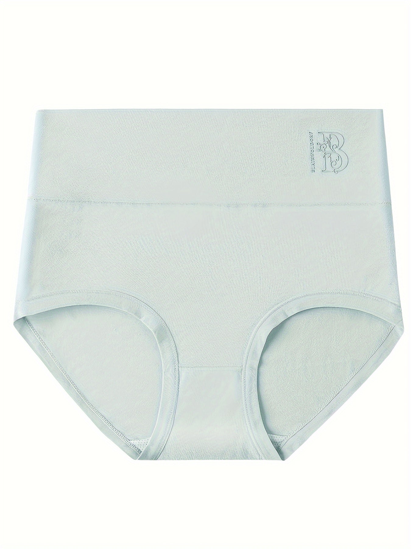 4pcs Solid Comfy Breathable Panties Women's Lingerie