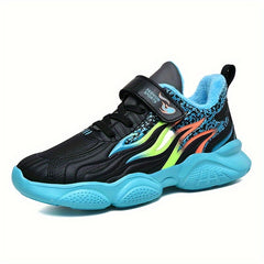 Boys' Casual Fleece Sneakers - Anti Slip Warm Shoes