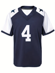 Men's Number 4 American Football Top