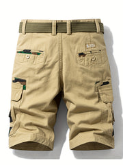 Men's Cargo Cotton Shorts For Summer Wear